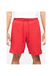 Nike - Spodenki męskie nike air jordan essentials fleece shorts gym red. Kolor: czerwony. Sport: fitness #1