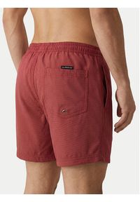 Quiksilver Szorty kąpielowe Everyday Deluxe EQYJV04101 Czerwony Regular Fit. Kolor: czerwony. Materiał: syntetyk #4