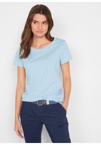 bonprix - Shirt z okrągłym dekoltem (5 szt.), krótki rękaw. Kolor: różowy. Materiał: jersey. Długość rękawa: krótki rękaw. Długość: krótkie