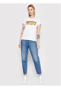 Levi's® T-Shirt Perfect 17369-0453 Biały Regular Fit. Kolor: biały. Materiał: bawełna #3