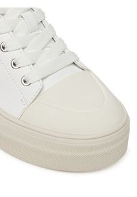 DKNY Trampki York K3511777 Biały. Kolor: biały. Materiał: skóra