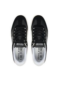 Versace Jeans Couture Sneakersy 80YA3SK6 ZPB82 Czarny. Kolor: czarny. Materiał: skóra #3