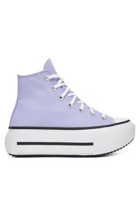 Converse Trampki Chuck Taylor All Star Lift Double Stack A15206C Fioletowy. Kolor: fioletowy. Materiał: materiał