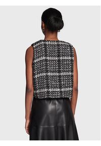 Sisley Sweter 5SYLLH00G Czarny Regular Fit. Kolor: czarny. Materiał: syntetyk #2