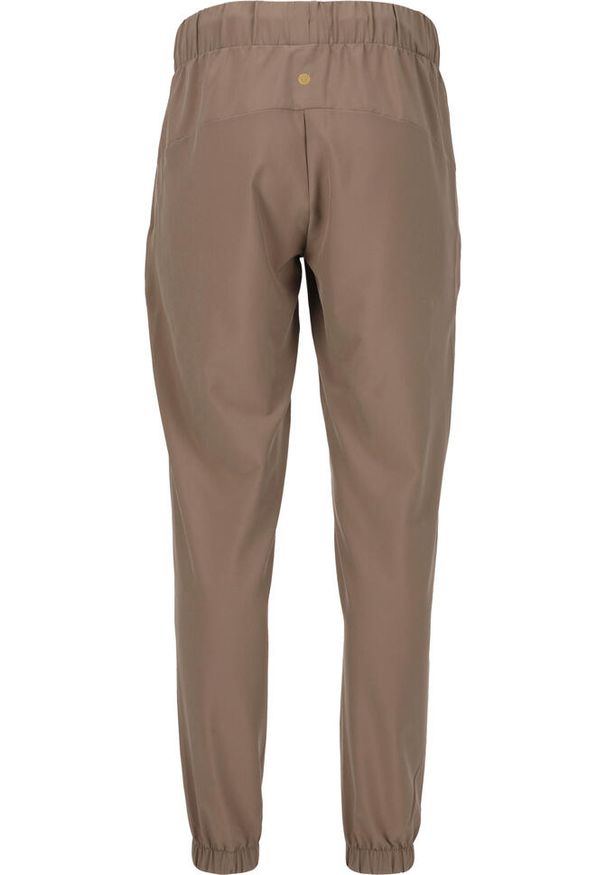 Damskie legginsy Athlecia Austberg. Kolor: beżowy, wielokolorowy, brązowy. Materiał: dresówka, materiał. Sport: fitness