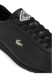 Lacoste Sneakersy Club-Low 7-49SMA0107 Czarny. Kolor: czarny. Materiał: skóra #4