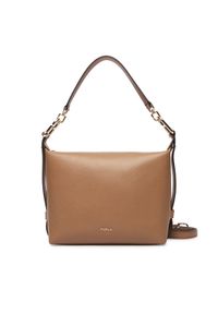 Furla Torebka Tonie Mini WE00877 A.0023 CN 4489S Brązowy. Kolor: brązowy. Materiał: skórzane #1