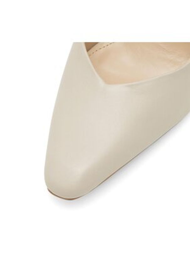 Gino Rossi Czółenka ETNA-112600 Écru. Materiał: skóra