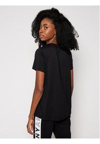 DKNY Sport T-Shirt DP8T5894 Czarny Regular Fit. Kolor: czarny. Materiał: bawełna. Styl: sportowy #5
