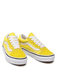 Vans Tenisówki Old Skool VN0A7Q5F7Z41 Żółty. Kolor: żółty. Materiał: materiał #3