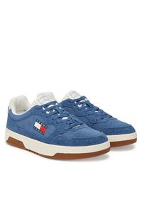 Tommy Jeans Sneakersy Tjm Cupsole Suede EM0EM01568 Niebieski. Kolor: niebieski. Materiał: zamsz, skóra #5