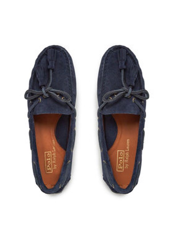 Polo Ralph Lauren Mokasyny 803916580003 Niebieski. Kolor: niebieski. Materiał: skóra, zamsz