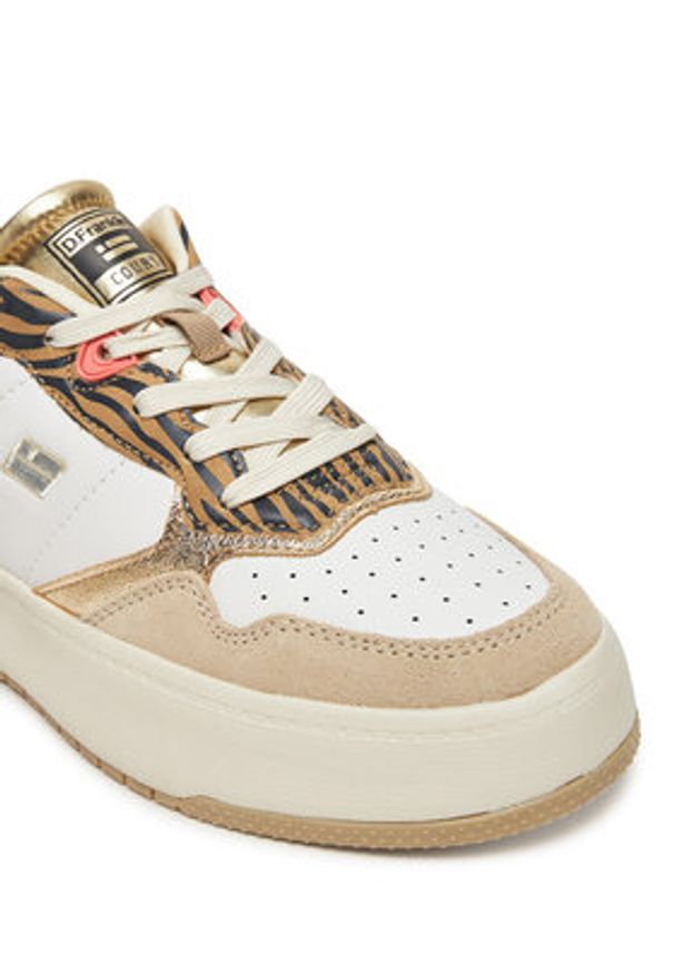 D.Franklin Sneakersy DFSH321097 Kolorowy. Materiał: skóra. Wzór: kolorowy