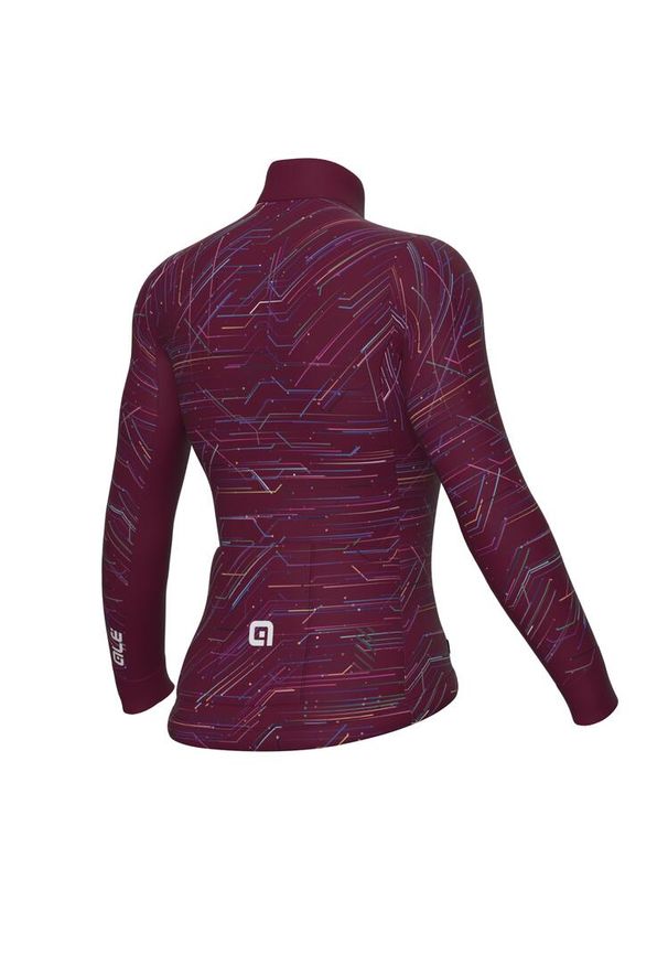 ALÉ CYCLING - Bluza rowerowa damska Alé Cycling PR-E Byte. Kolor: czerwony, różowy, wielokolorowy