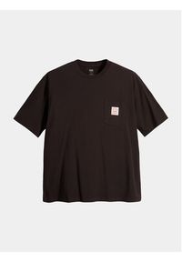 Levi's® T-Shirt Workwear A5850-0004 Czarny Loose Fit. Kolor: czarny. Materiał: bawełna #2