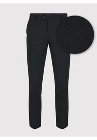 Pako Lorente - PAKO LORENTE – Spodnie garniturowe w kolorze czarnym. Kolor: czarny. Materiał: poliester, wełna, elastan #5
