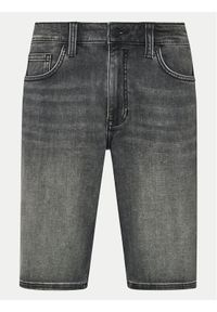 s.Oliver Szorty jeansowe 2142318 Szary Regular Fit. Kolor: szary. Materiał: bawełna #1