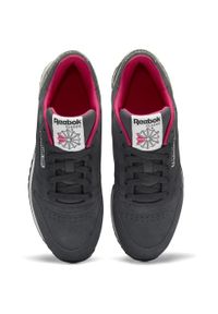 Adidasy Reebok Classic Leather, Kobiety. Kolor: szary. Materiał: zamsz, materiał. Model: Reebok Classic