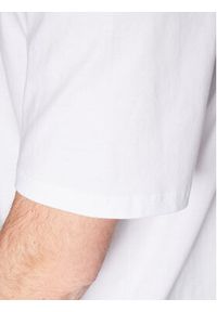 Just Cavalli T-Shirt 74OBHF07 Biały Regular Fit. Kolor: biały. Materiał: bawełna #6