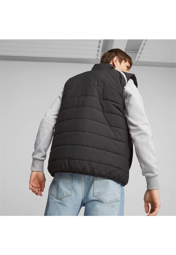 Kamizelka Puma Mapf1 Padded Gilet, Mężczyźni. Kolor: czarny. Materiał: poliester, materiał