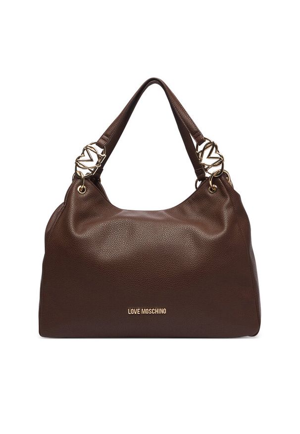 Love Moschino - Torebka LOVE MOSCHINO. Kolor: brązowy