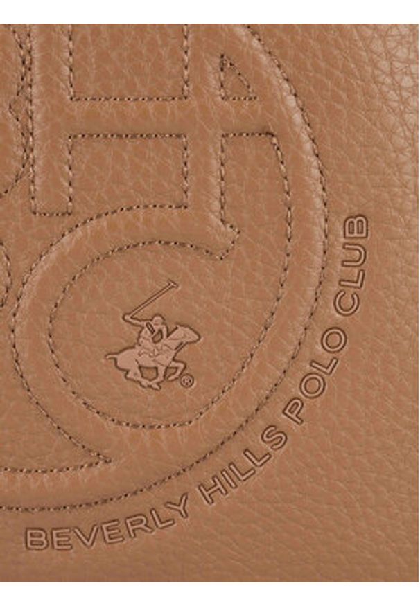 Beverly Hills Polo Club Torebka BHPC-K-040-06 Brązowy. Kolor: brązowy
