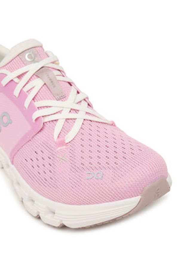 On Buty do biegania Cloud X 4 3WE30073561 Różowy. Kolor: różowy. Materiał: materiał