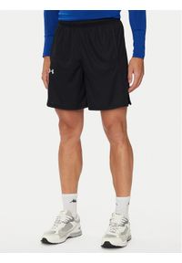 Under Armour Szorty sportowe Ua Zone 7 1383389 Czarny Loose Fit. Kolor: czarny. Materiał: syntetyk