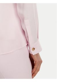 Elisabetta Franchi Koszula CA-054-51E2-V420 Różowy Regular Fit. Kolor: różowy. Materiał: wiskoza