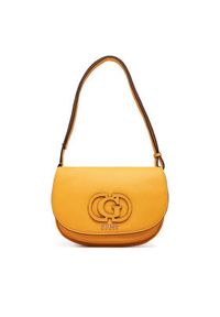 Guess Torebka Calebra HWBG95 36210 Żółty. Kolor: żółty. Materiał: skórzane