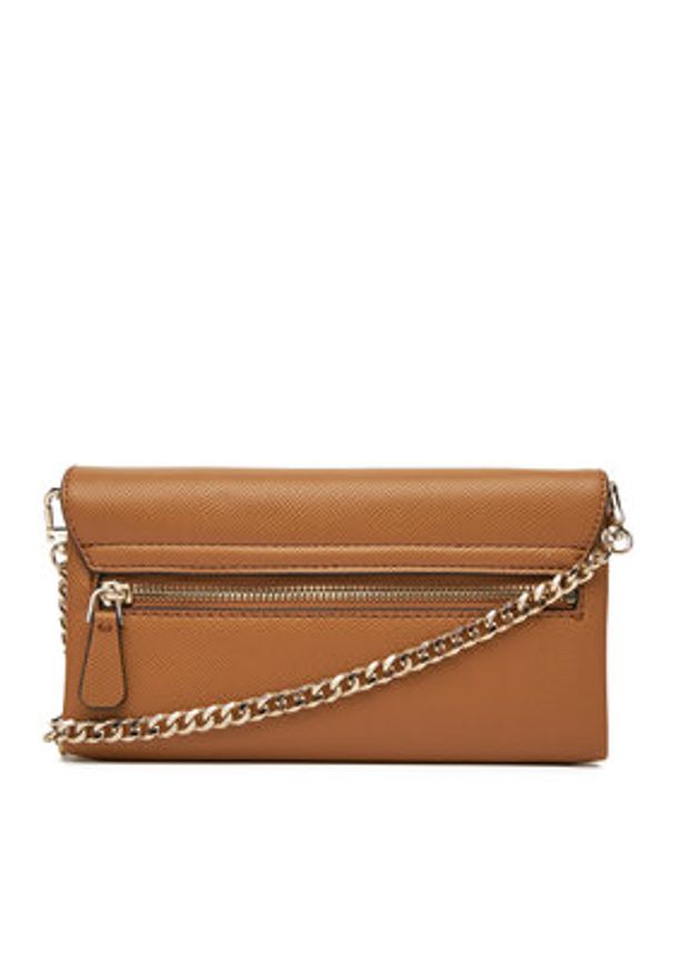 Guess Torebka Noelle II Mini HWZG96 72750 Brązowy. Kolor: brązowy. Materiał: skórzane