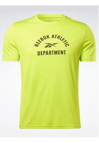 Reebok T-Shirt Training Graphic T-Shirt IC7666 Żółty. Kolor: żółty. Materiał: syntetyk #2