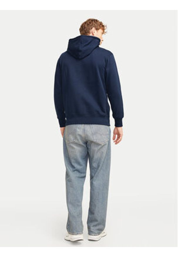 Jack & Jones Bluza Frederiksberg 12262811 Granatowy Regular Fit. Kolor: niebieski. Materiał: bawełna