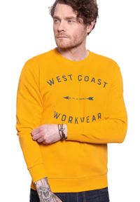 Lee - LEE WORKWEAR SWS GOLDEN YELLOW L81KSPNF. Kolor: żółty