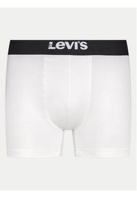 Levi's® Komplet 2 par bokserek Solid 37149-0812 Biały. Kolor: biały. Materiał: bawełna