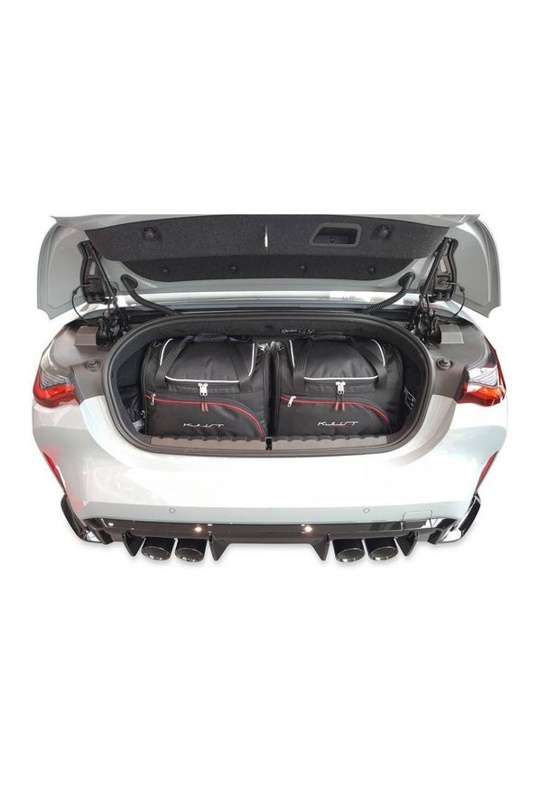 KJUST - Torby Do Bagażnika Bmw 4 Cabrio 2020+ 4Szt Kjust. Kolor: czarny. Styl: sportowy