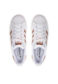 Adidas - adidas Sneakersy Superstar W FX7484 Biały. Kolor: biały. Materiał: skóra #7