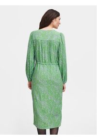Fransa Sukienka koszulowa 20613273 Zielony Regular Fit. Kolor: zielony. Materiał: wiskoza. Typ sukienki: koszulowe #8
