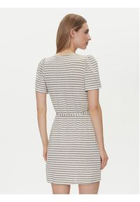 Vero Moda Sukienka letnia Gina 10325612 Beżowy Regular Fit. Kolor: beżowy. Materiał: wiskoza. Sezon: lato #4