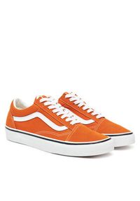 Vans Tenisówki Old Skool VN000D6W52K1 Pomarańczowy. Kolor: pomarańczowy. Materiał: zamsz, skóra #6