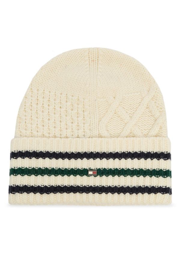 TOMMY HILFIGER - Tommy Hilfiger Czapka Flag Cable AM0AM12810 Kolorowy. Materiał: wełna. Wzór: kolorowy