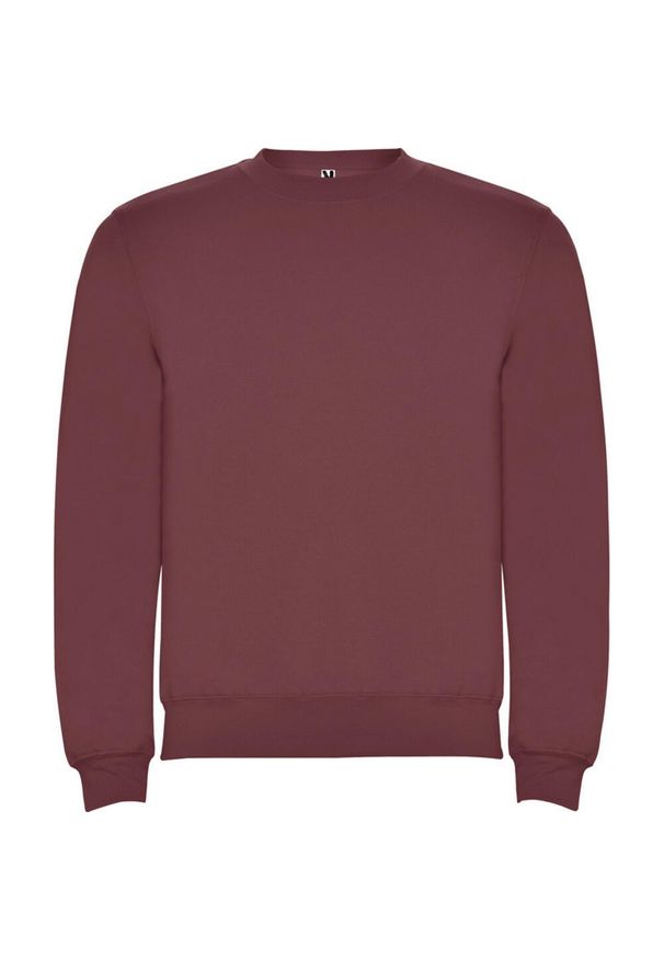 ROLY - Bluza Unisex Dla Dorosłych Clasica Z Okrągłym Dekoltem. Kolor: czerwony