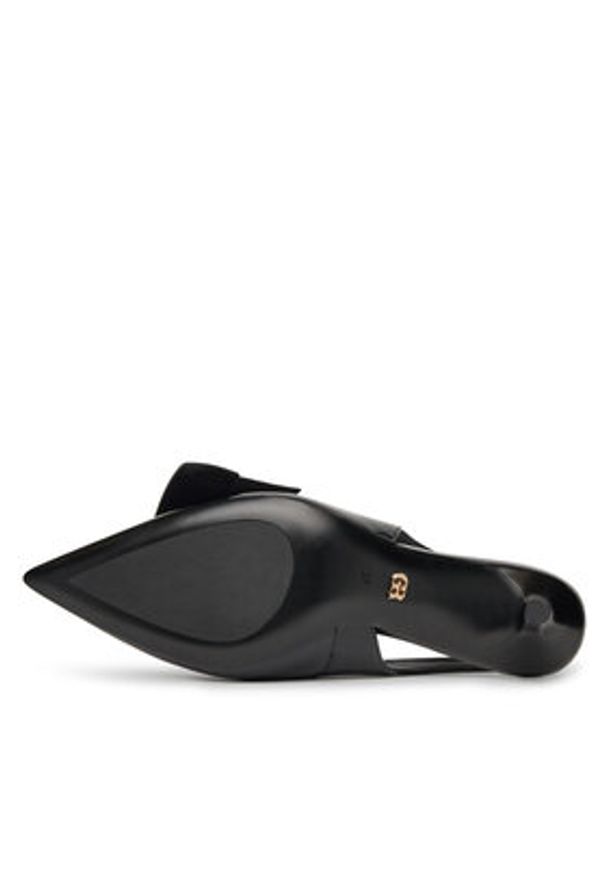 Gino Rossi Czółenka EDEN-V2020-13-1 Czarny. Kolor: czarny. Materiał: lakier, skóra