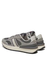 Tommy Jeans Sneakersy Technical Runner Ess EM0EM01537 Szary. Kolor: szary. Materiał: materiał #6