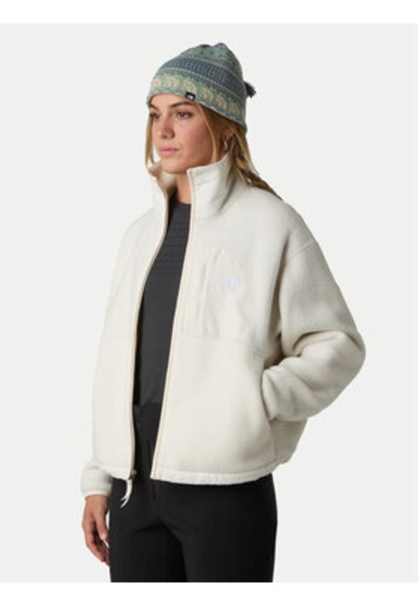 The North Face Polar Yumiori Off-Peak NF0A8EUZ Beżowy Relaxed Fit. Kolor: beżowy. Materiał: syntetyk