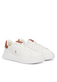 Polo Ralph Lauren Sneakersy RLite Court Tumbled 809P07170001 Biały. Kolor: biały. Materiał: skóra #4