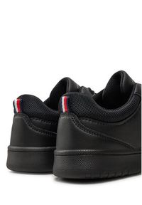 TOMMY HILFIGER - Tommy Hilfiger Sneakersy T3X9-33646-1452 Czarny. Kolor: czarny. Materiał: skóra