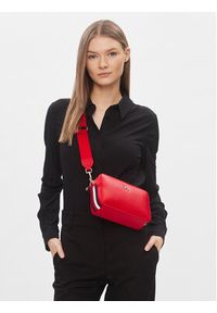 TOMMY HILFIGER - Tommy Hilfiger Torebka Th Essential Sc Camera Bag Corp AW0AW15707 Czerwony. Kolor: czerwony. Materiał: skórzane #3