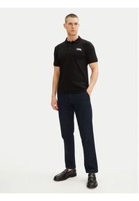 Karl Lagerfeld - KARL LAGERFELD Polo 745088 552235 Czarny Regular Fit. Typ kołnierza: polo. Kolor: czarny. Materiał: bawełna #4