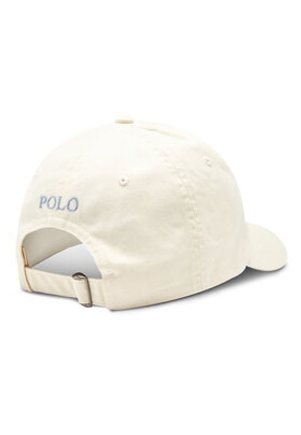 Polo Ralph Lauren Czapka z daszkiem 211912843007 Beżowy. Kolor: beżowy. Materiał: materiał